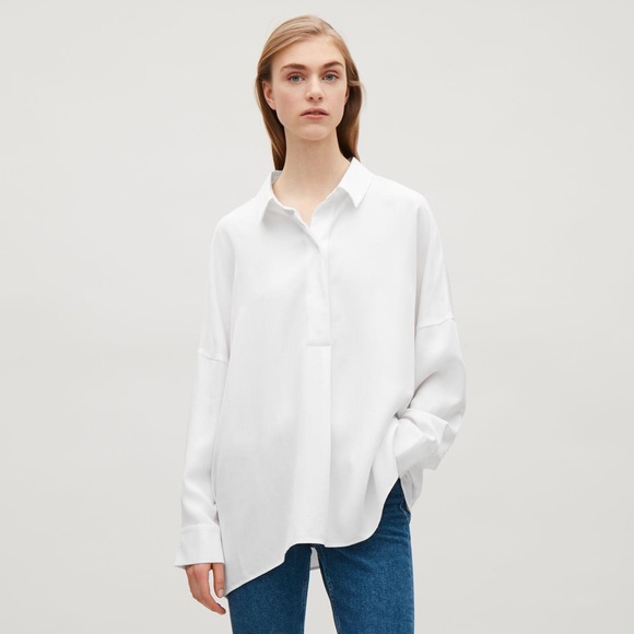 COS Oversized White Shirt | Small - Picture 1 of 7